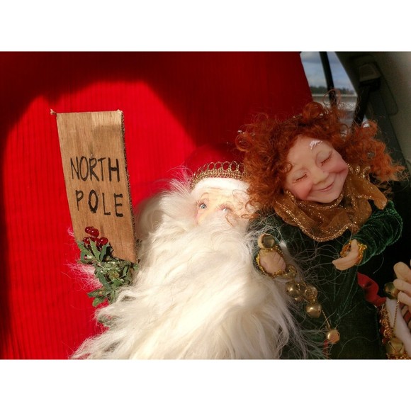 Jacqueline Kent A CHRISTMAS INVITATION Kurt S.Adler Figurine - Picture 1 of 5